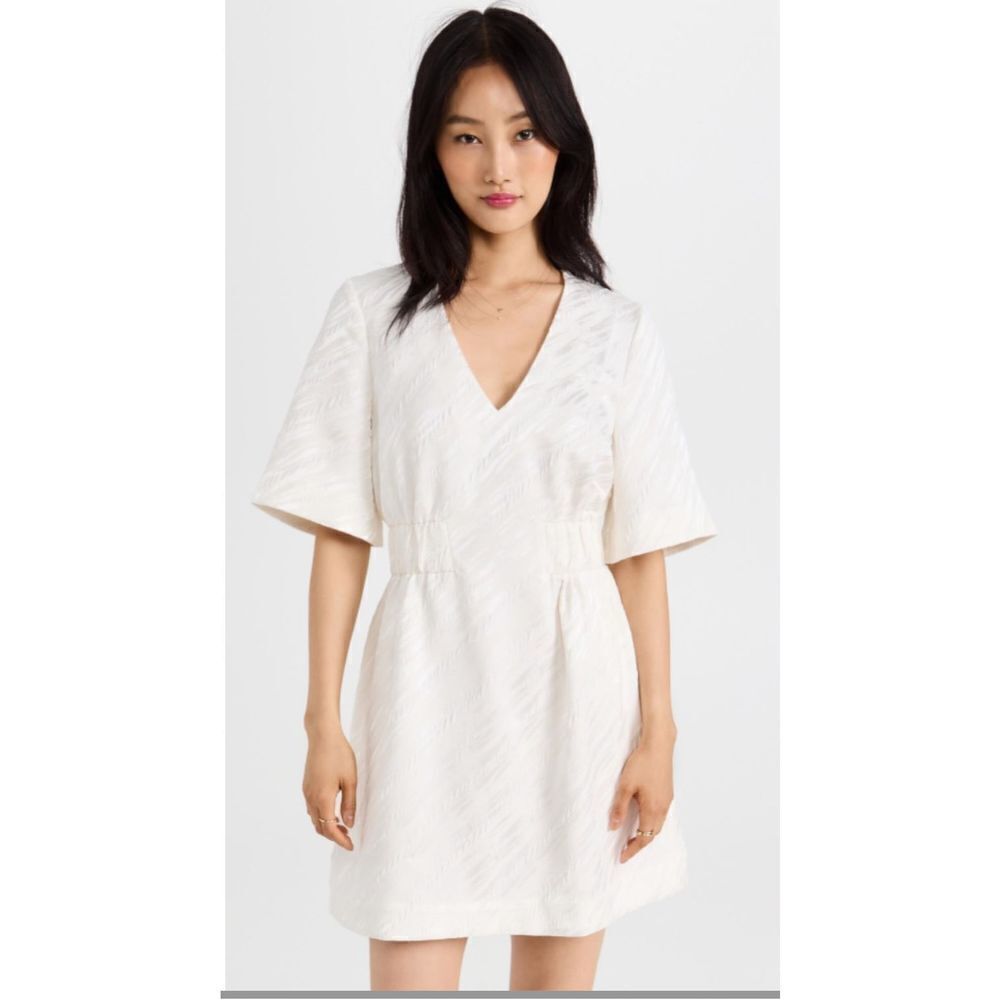 BAUM UND‎ PFERDGARTEN Aello Dress Size S Diagonal White